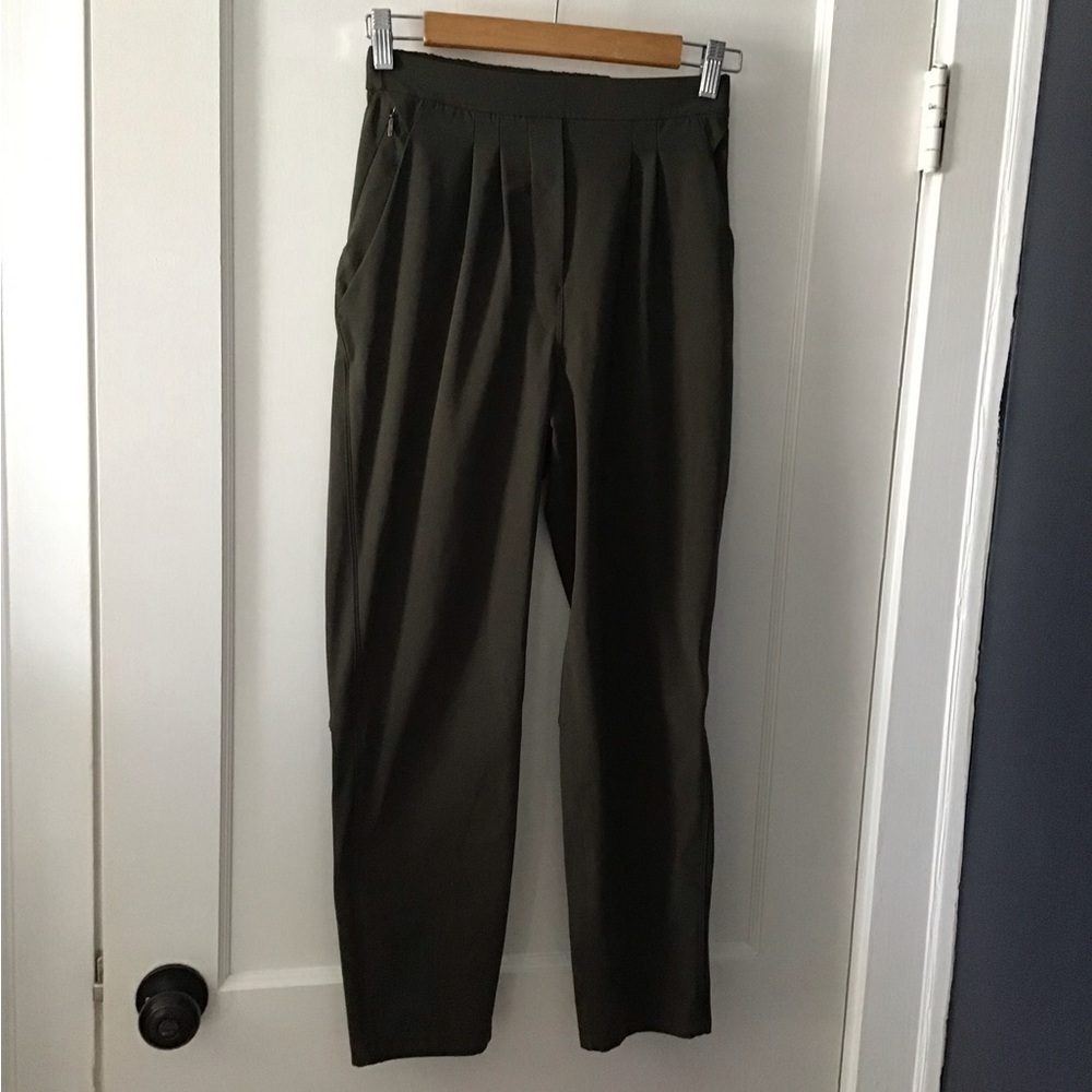Lululemon Olive Work Pants size 4